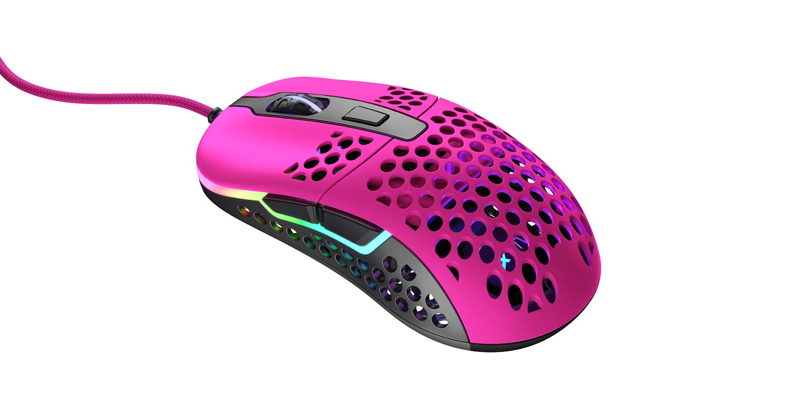 cherry-xtrfy-m42-rgb-gaming-maus-kabelgebunden-pink-edition-pixart-3389-sensor-m image 2