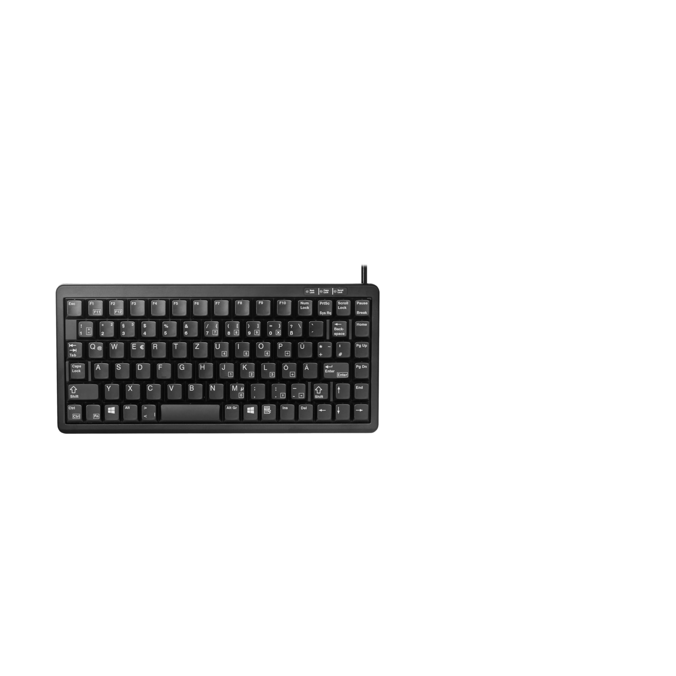 cherry-g84-4100-mechanische-kompakt-tastatur-qwertz-cherry-ml-switches-ohne-numm image 1