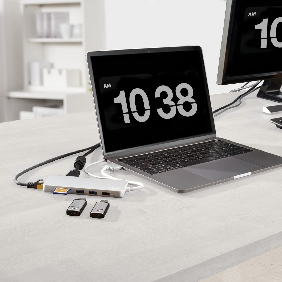hama-connect2mac-usb-c-dockingstation-12-in-2-f-r-macbook-2x-hdmi-vga-4x-usb-a-u image 7