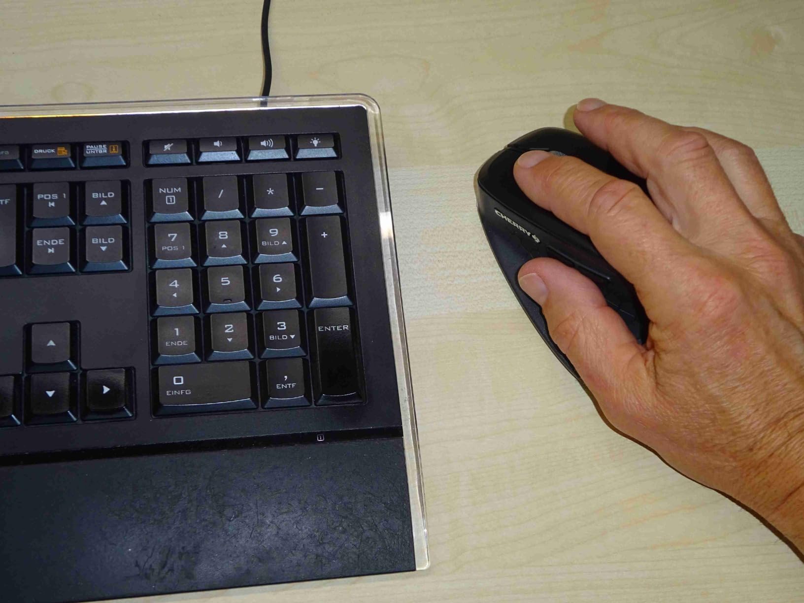 Ergonomie wie erwartet
