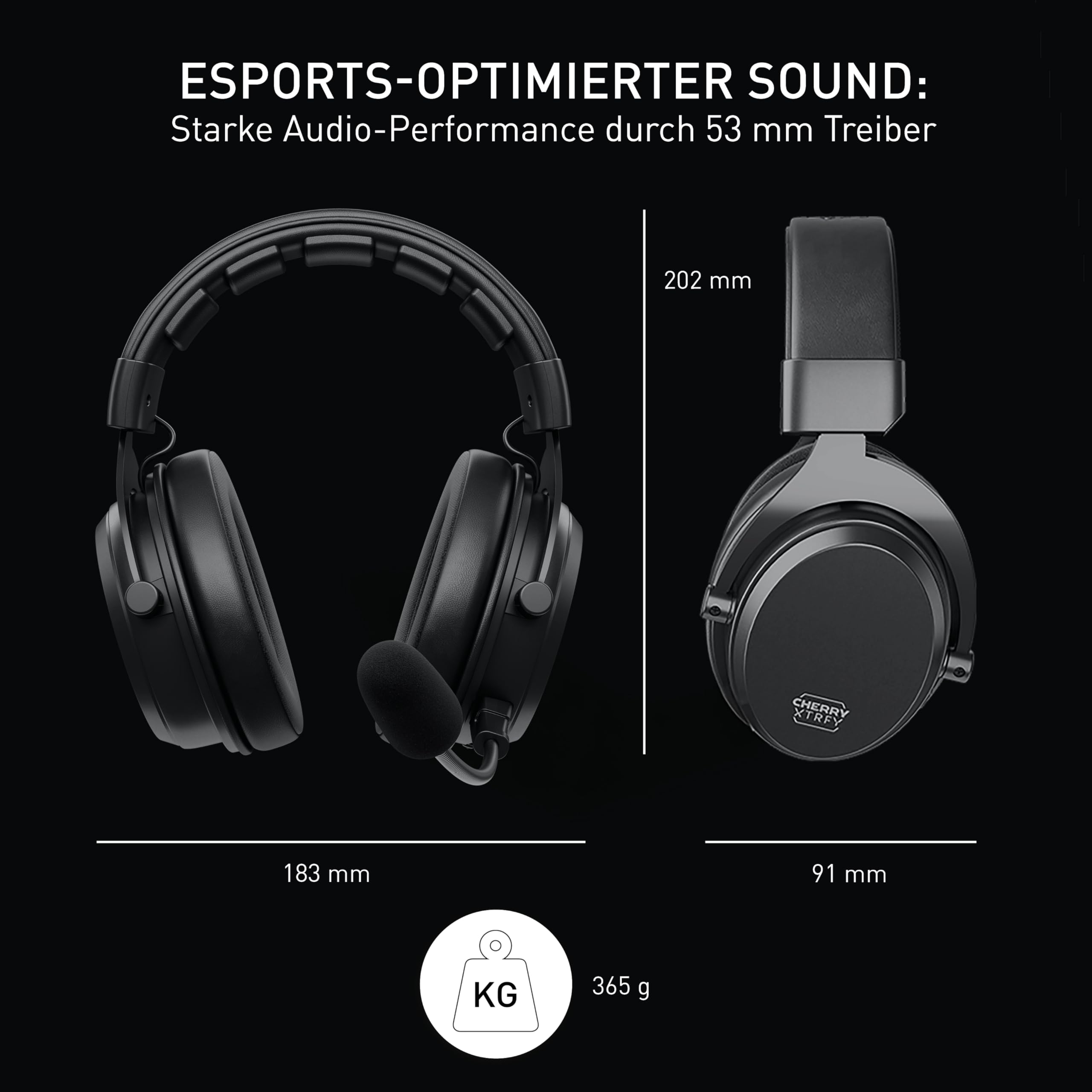 cherry-xtrfy-h3-wireless-kabelloses-esports-gaming-headset-mit-53-mm-treibern-10 image 2