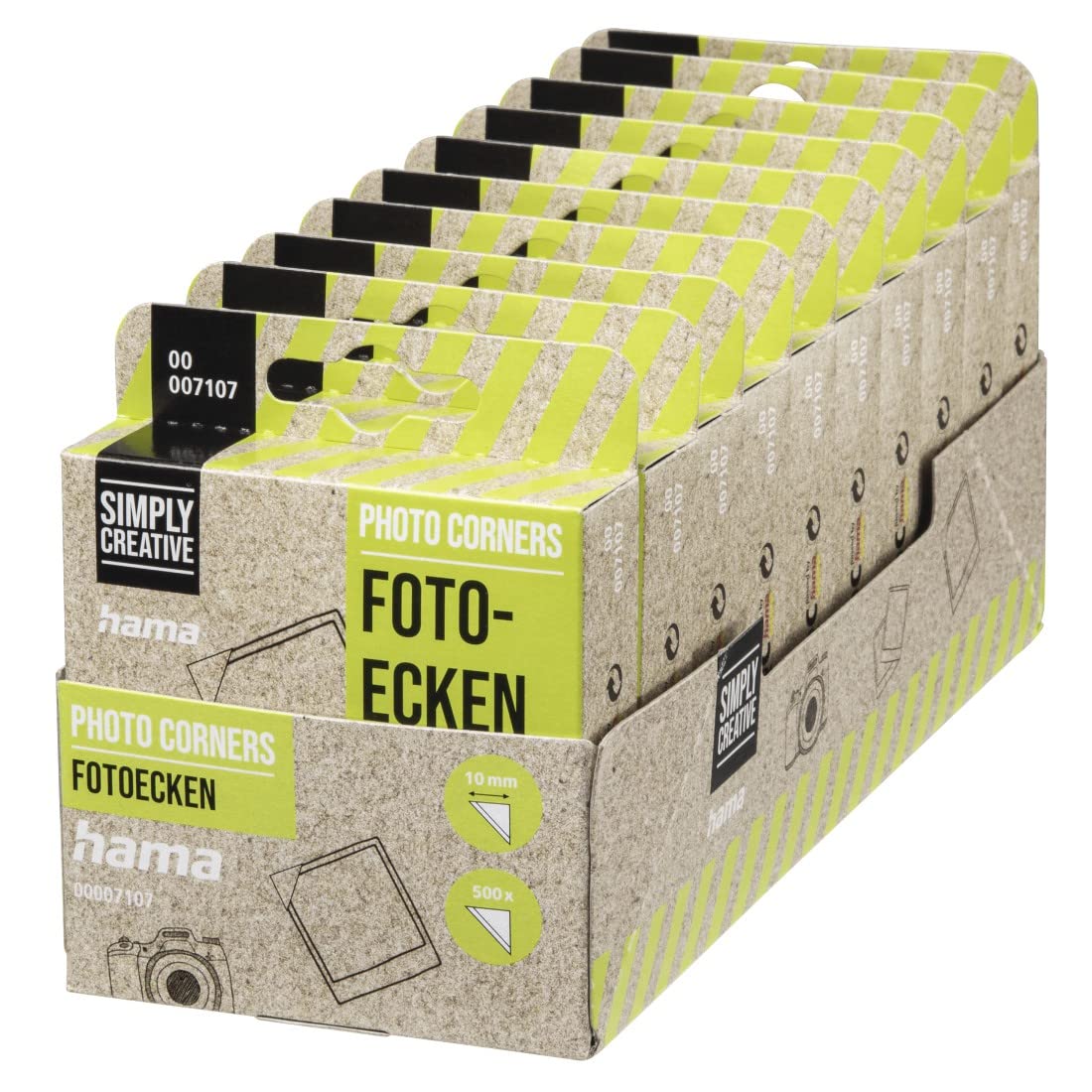 hama-fotoecken-500-st-ck-selbstklebend-transparente-klebepads-10-mm-antistatisch image 6