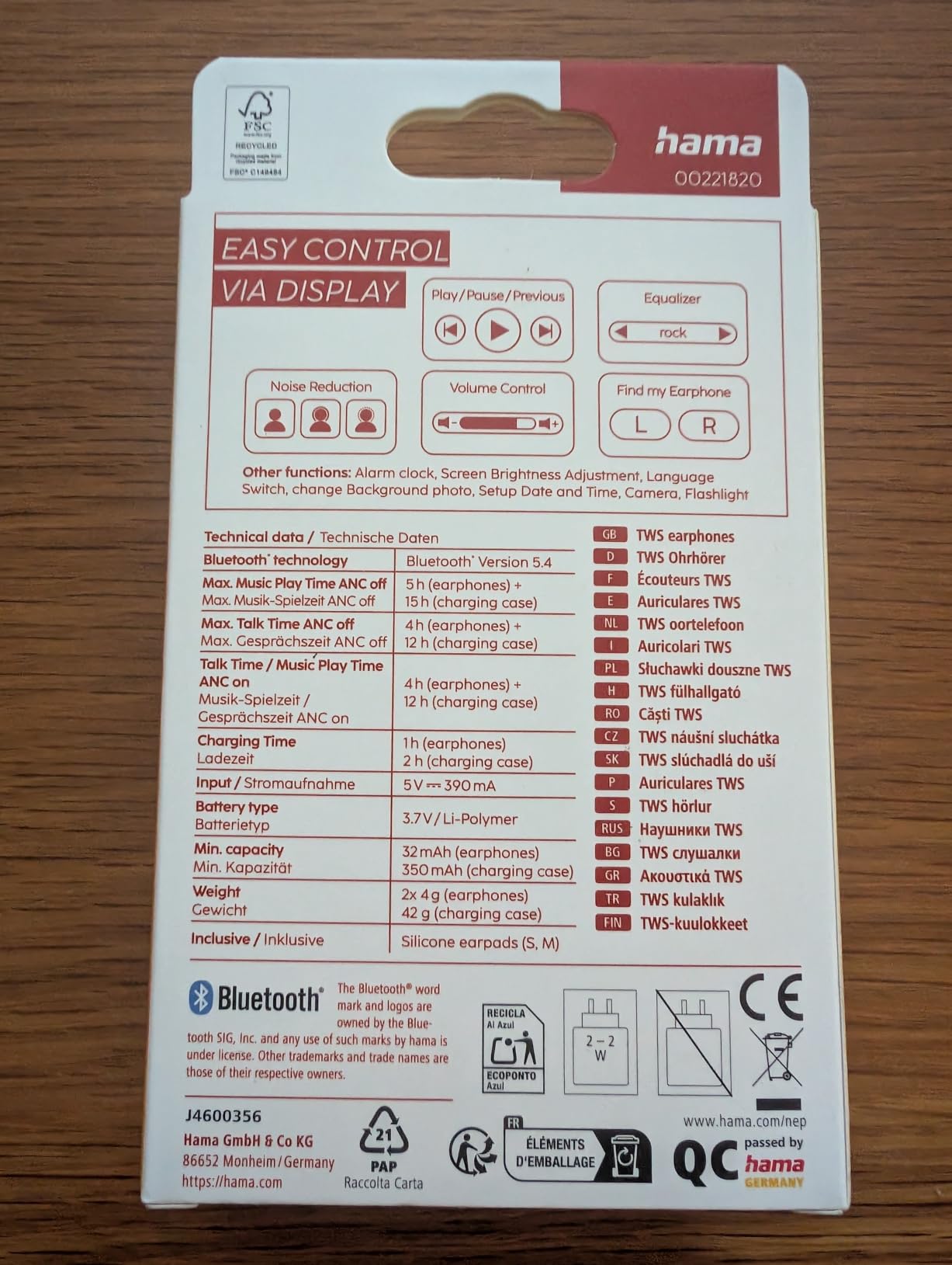 Passt nicht gut in meine Ohren