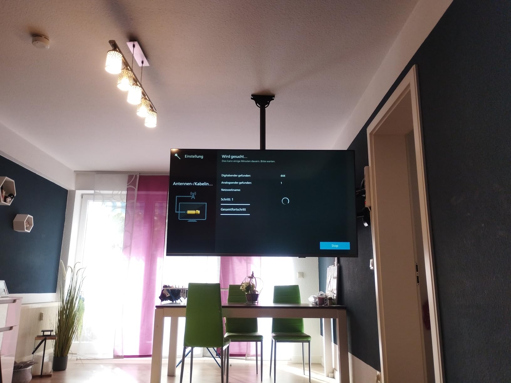 Solide für den Keller-TV