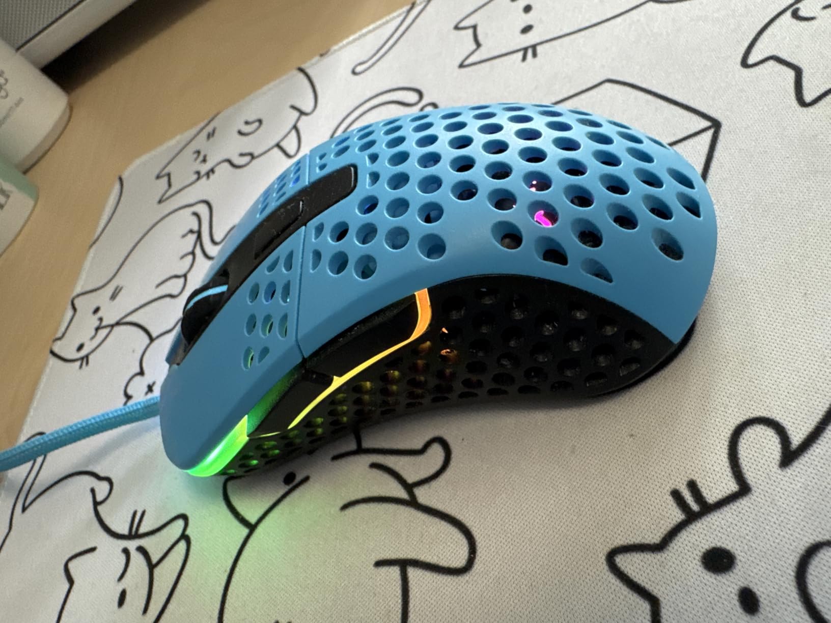 Top Gaming-Maus, kleine Kritik