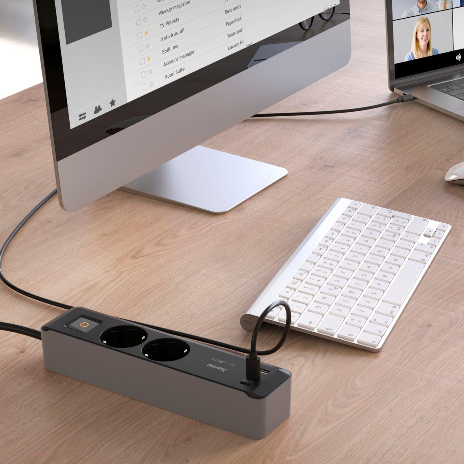 hama-5in1-steckdosenleiste-mit-65w-usb-c-ladeger-t-2x-steckdose-2x-usb-c-1x-usb- image 5
