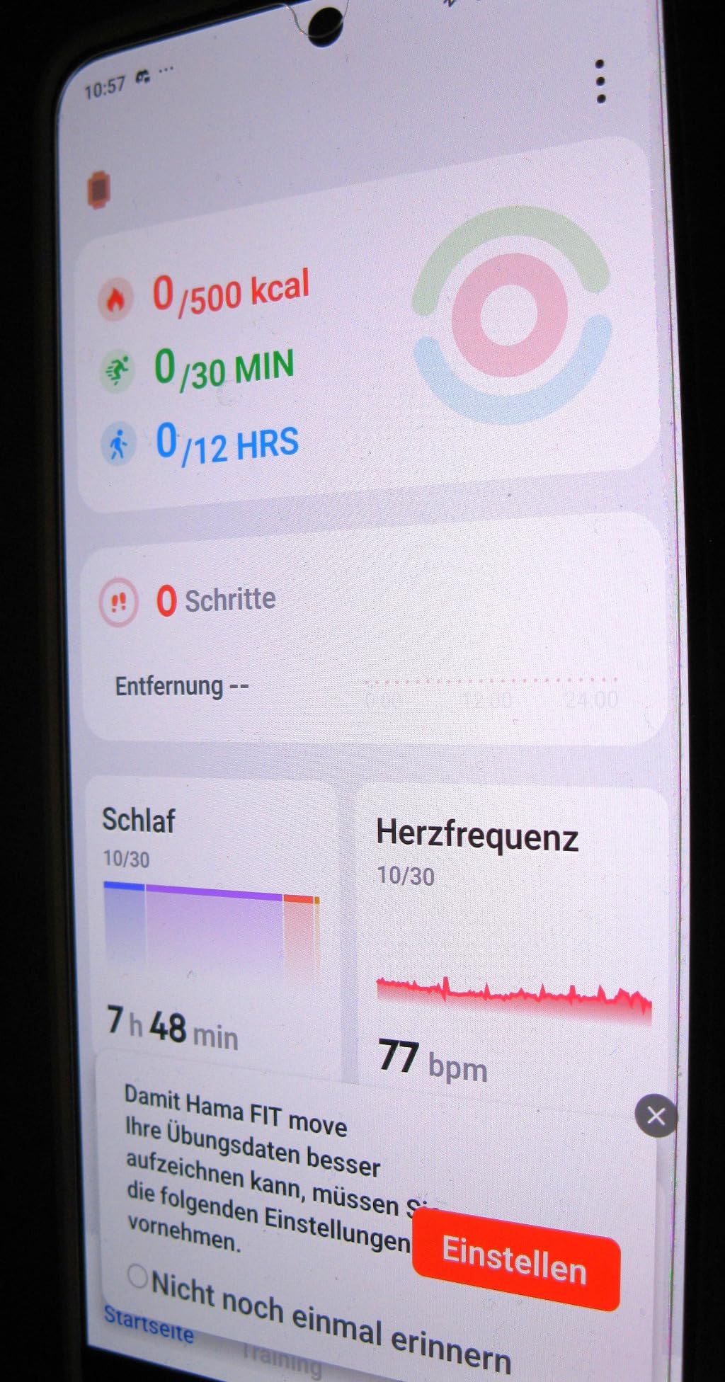 Top im Fitnessstudio