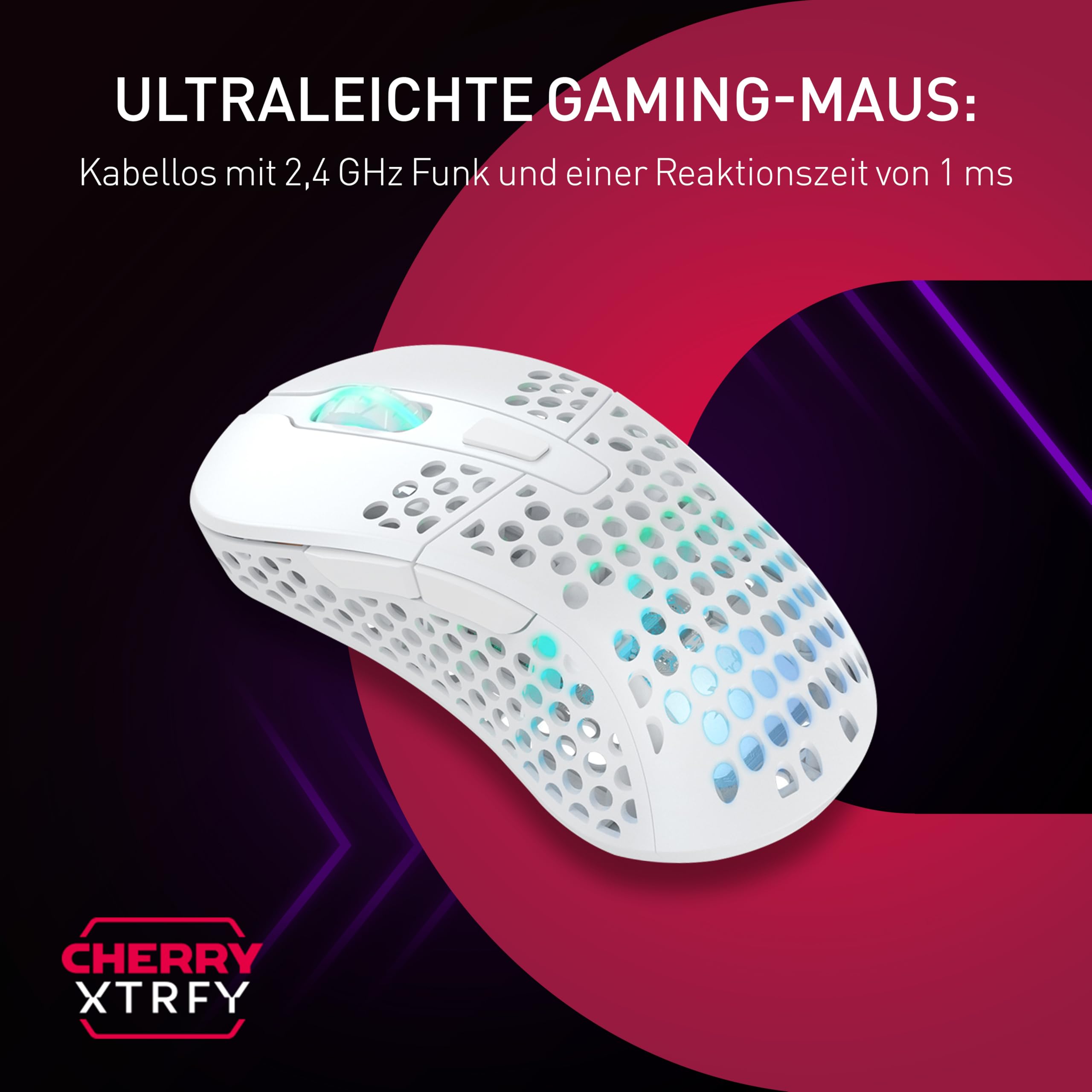 xtrfy-m4-wireless-cherry-kabellose-ultraleichte-esports-gaming-maus-pixart-3370- image 2
