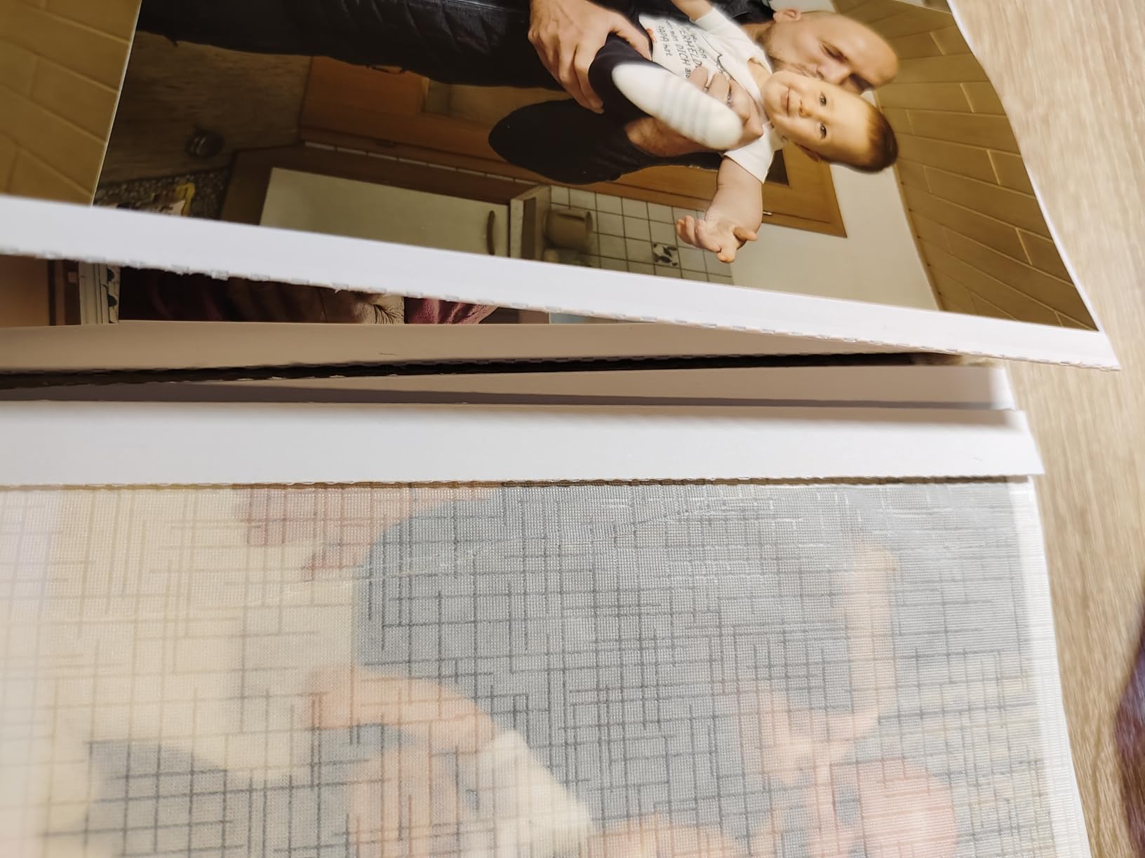 Schön, aber große Fotos passen nicht