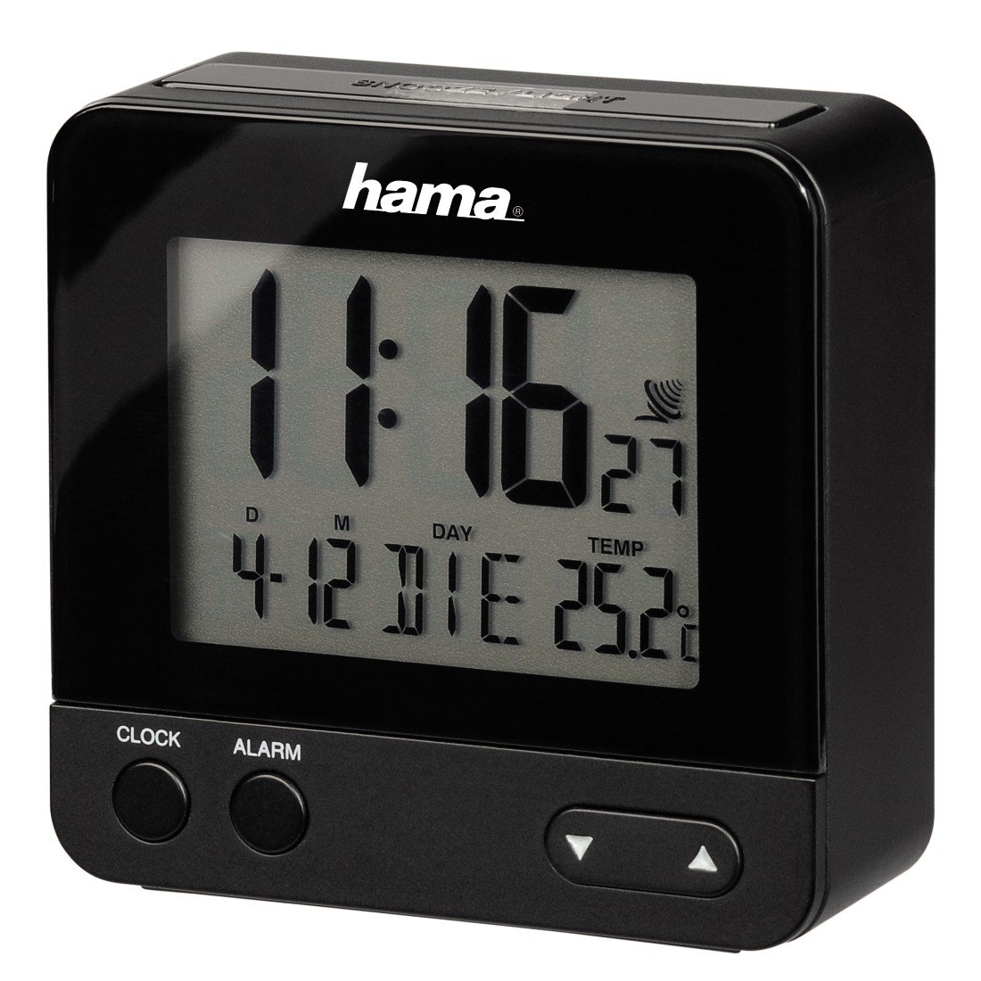 hama-rc-540-funkwecker-digitaler-reisewecker-mit-dcf-funkuhr-nachtlicht-und-snoo image 2