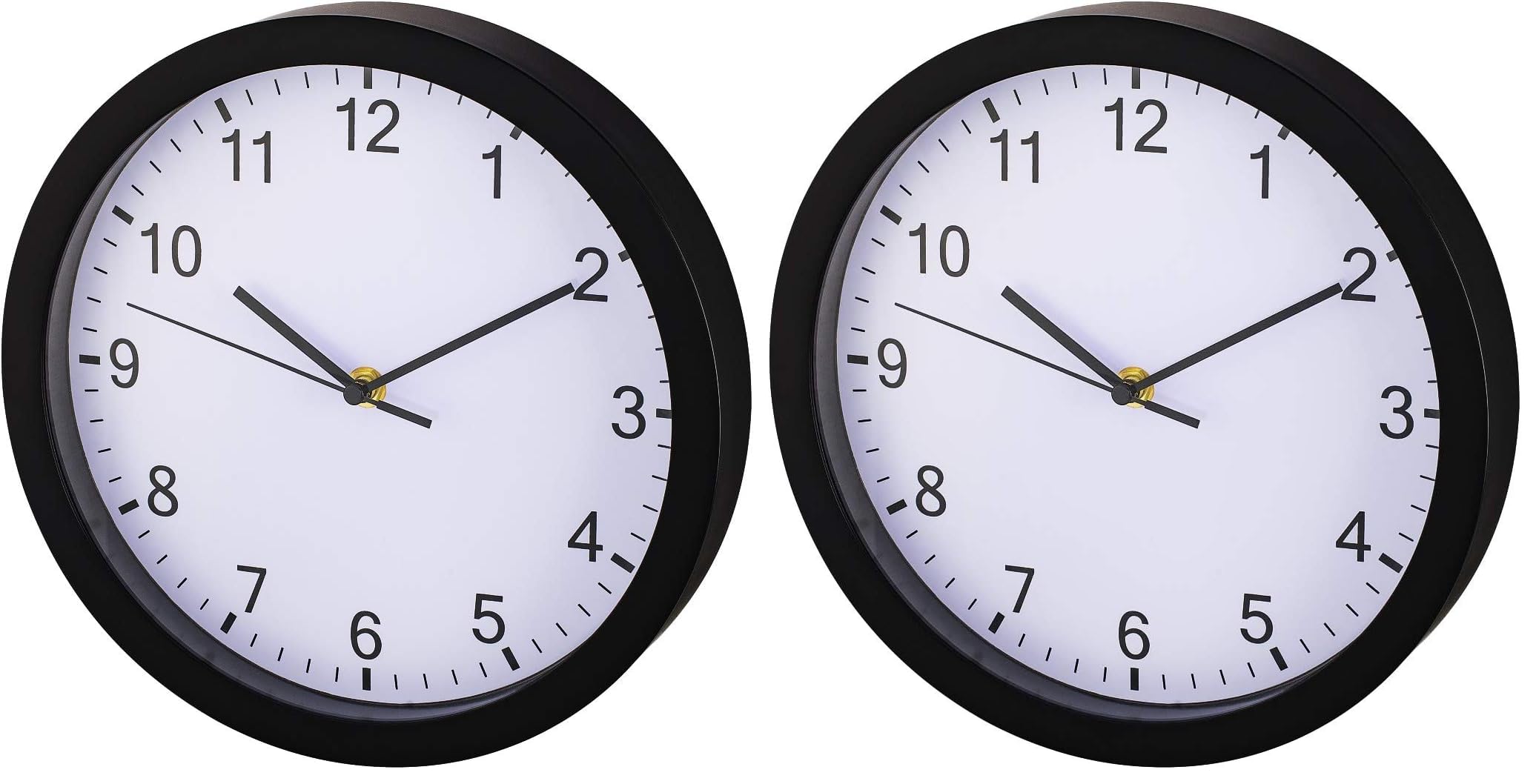 hama-wanduhr-pure-25-cm-lautlos-ohne-ticken-quarzwerk-mit-batterie-schwarz image 5