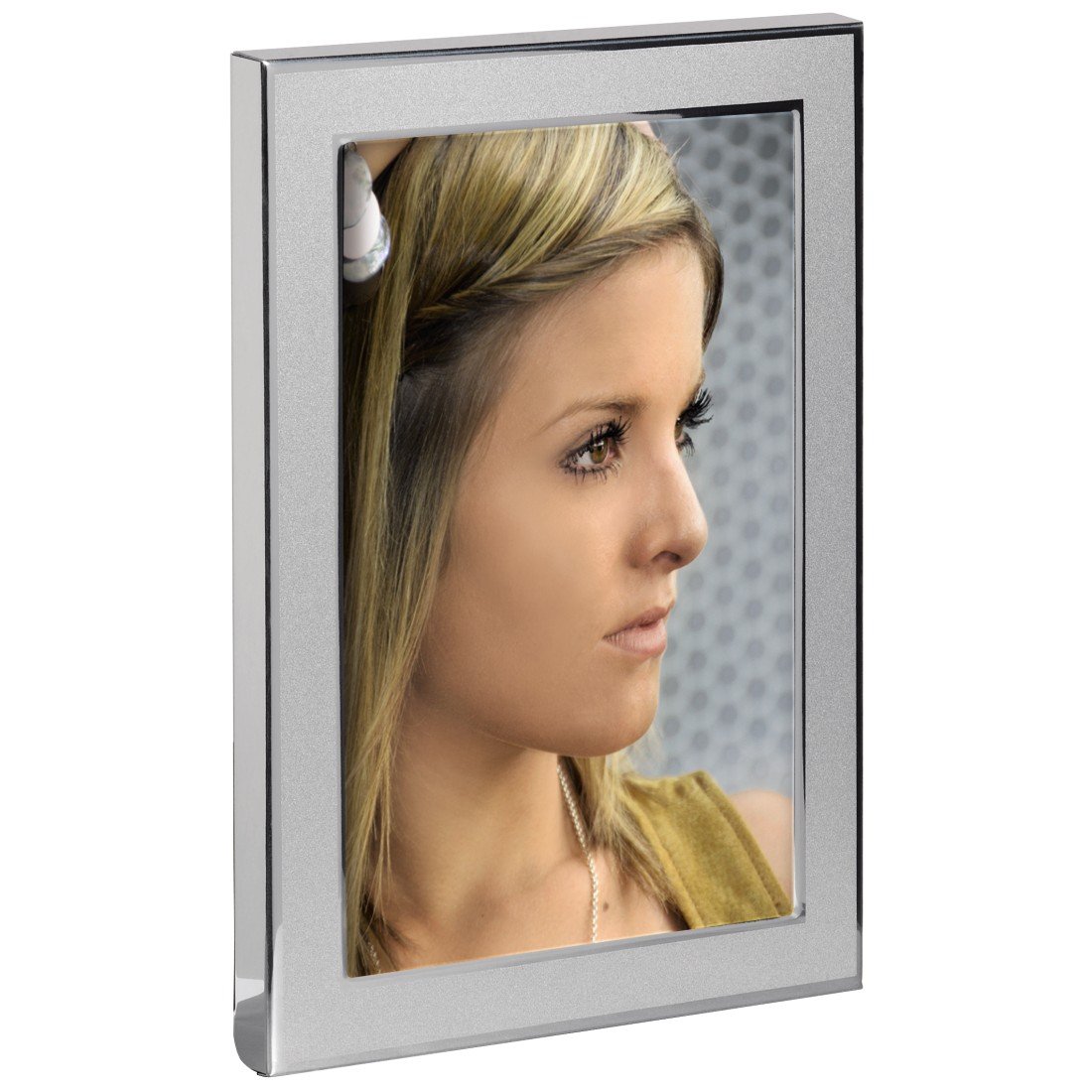 hama-philadelphia-portr-trahmen-10x15-cm-metall-mit-glanzkanten-silber image 2