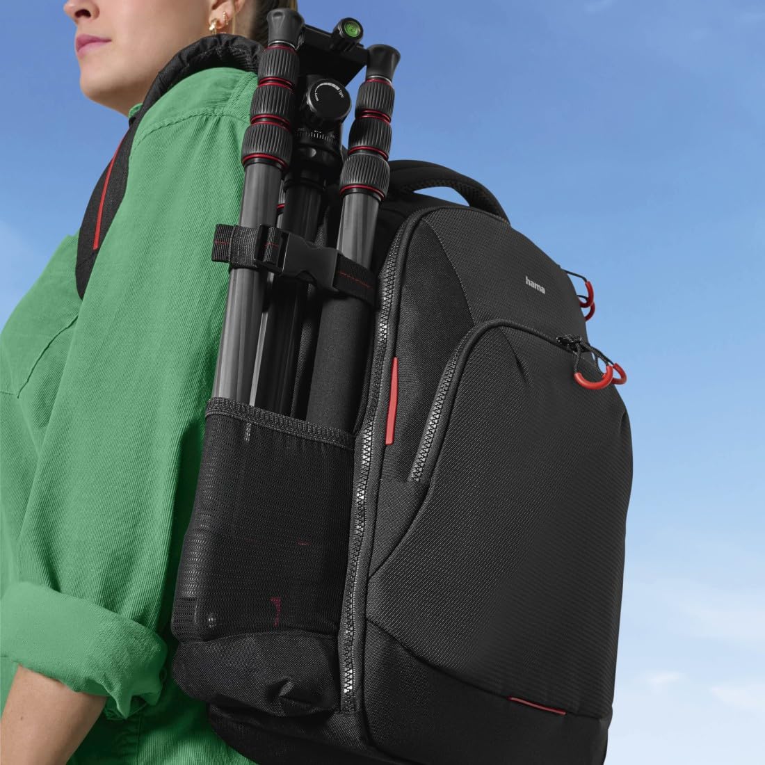 hama-ramble-ii-duo-carbon-reisestativ-kugelkopf-arca-swiss-handy-halterung-einbe image 2