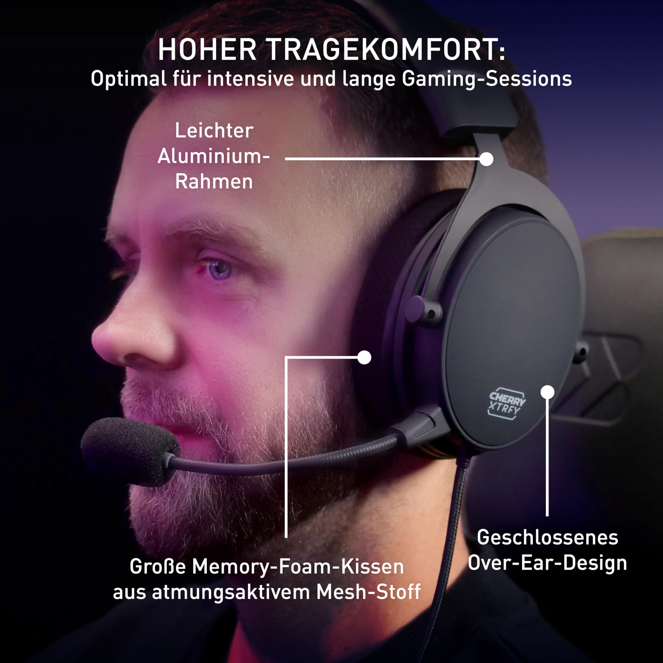 cherry-xtrfy-h2-profi-gaming-headset-53-mm-treiber-optimiert-f-r-esports-abnehmb image 3