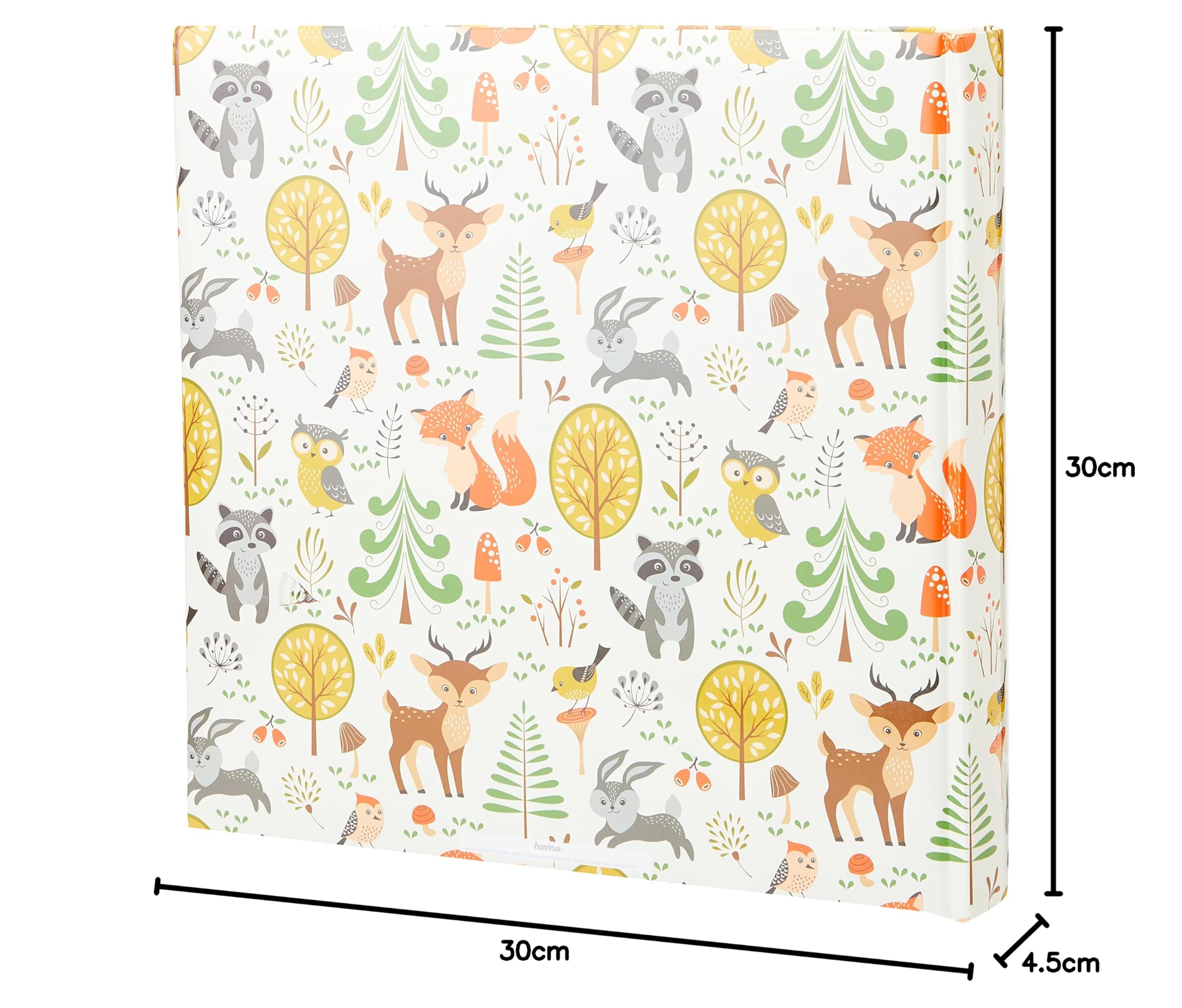 hama-jumbo-fotoalbum-forest-30x30-cm-diy-scrapbook-zum-selbstgestalten-100-seite image 7