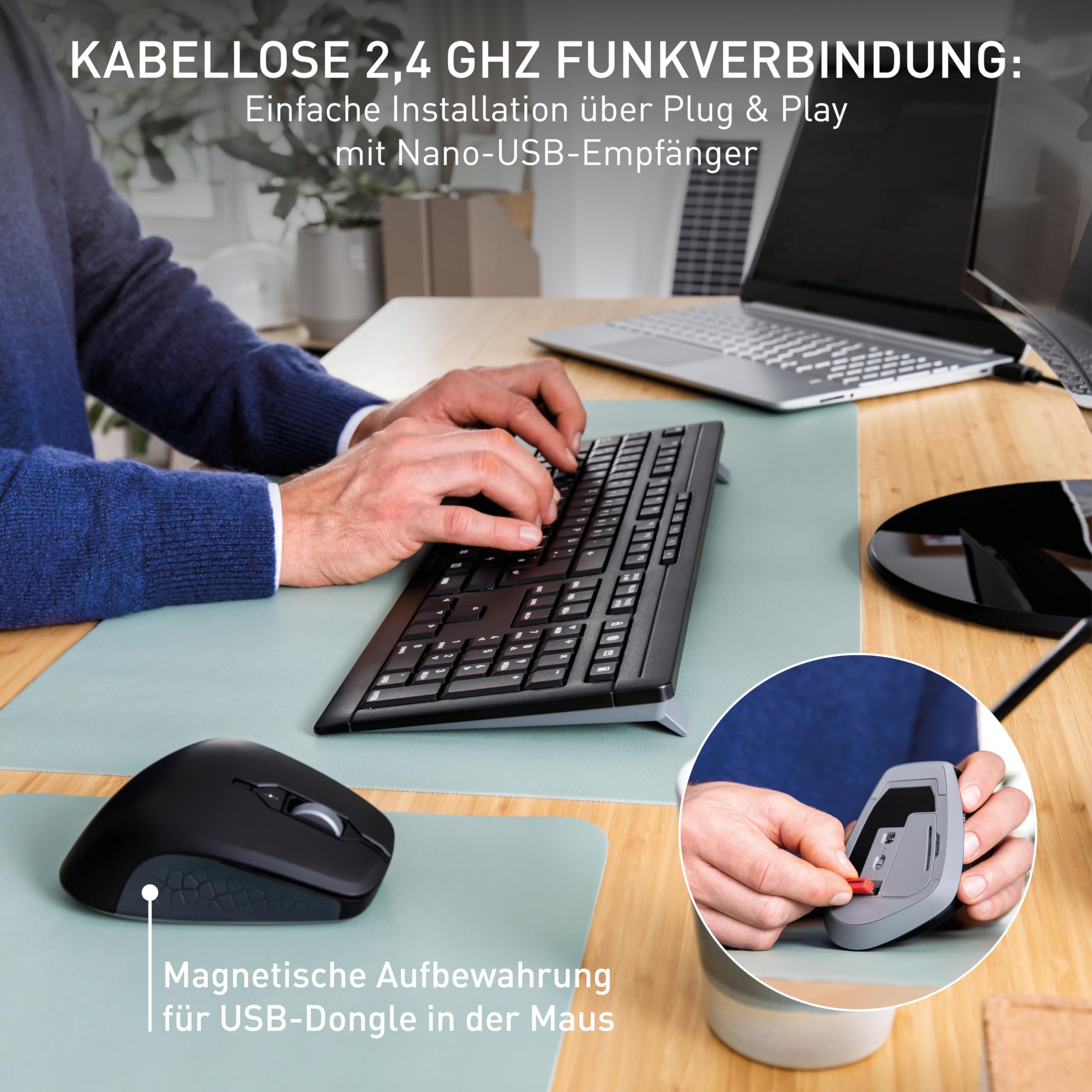 cherry-stream-desktop-comfort-kabelloses-tastatur-maus-set-2-4-ghz-funk-deutsch- image 3