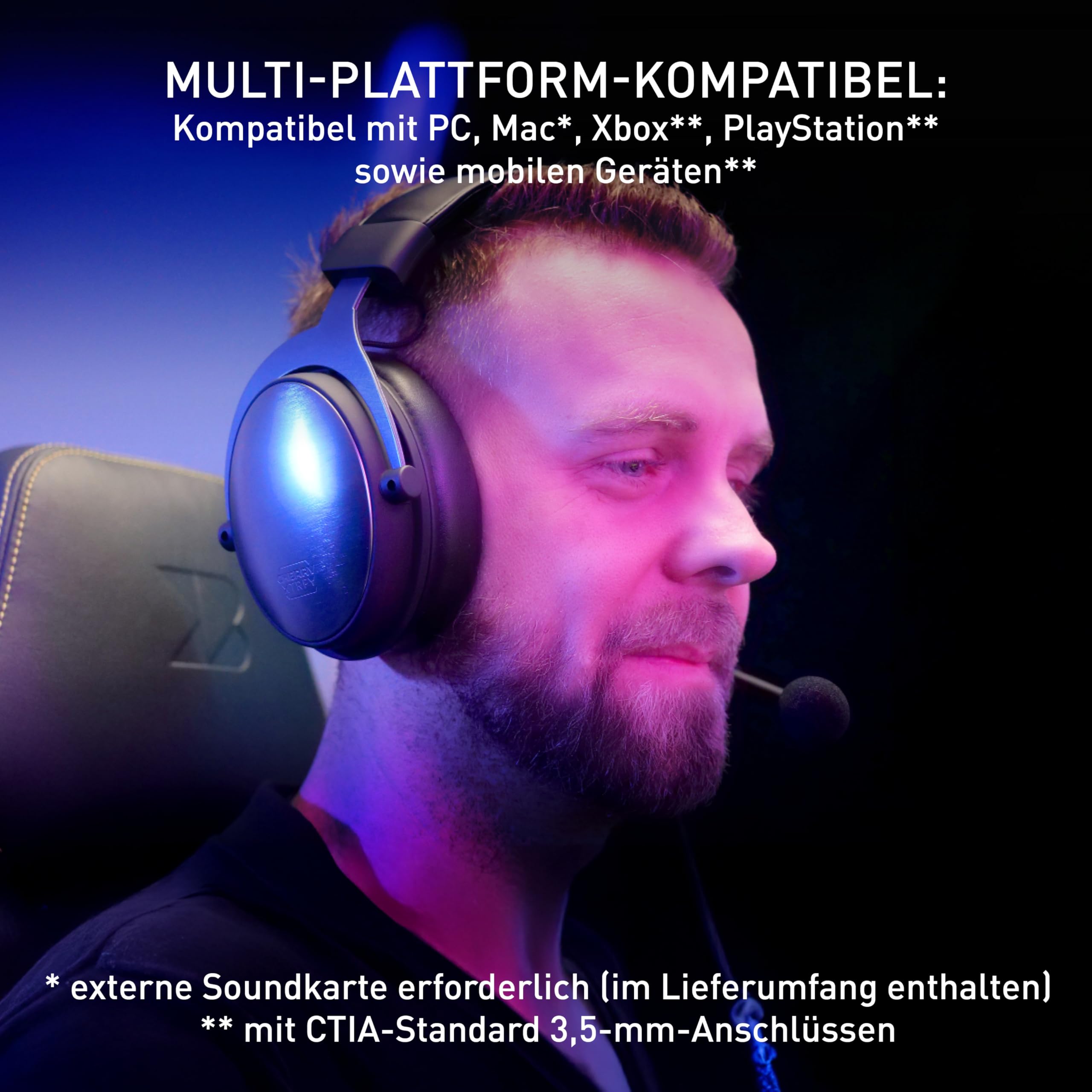 cherry-xtrfy-h1-pro-gaming-headset-60-mm-treiber-2-austauschbare-mikrofone-memor image 6
