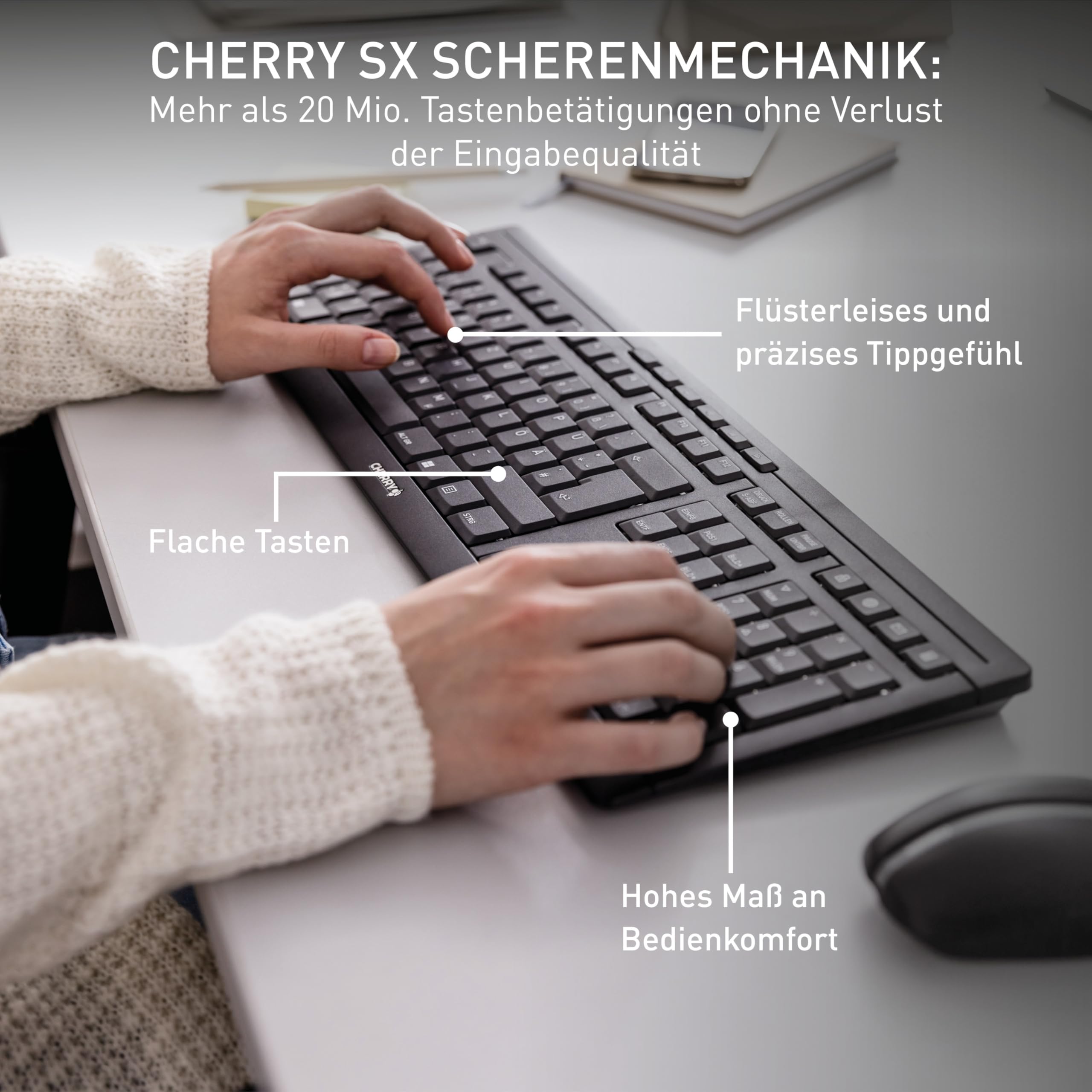 cherry-stream-desktop-kabelloses-tastatur-maus-set-de-qwertz-sx-scherenmechanik- image 2