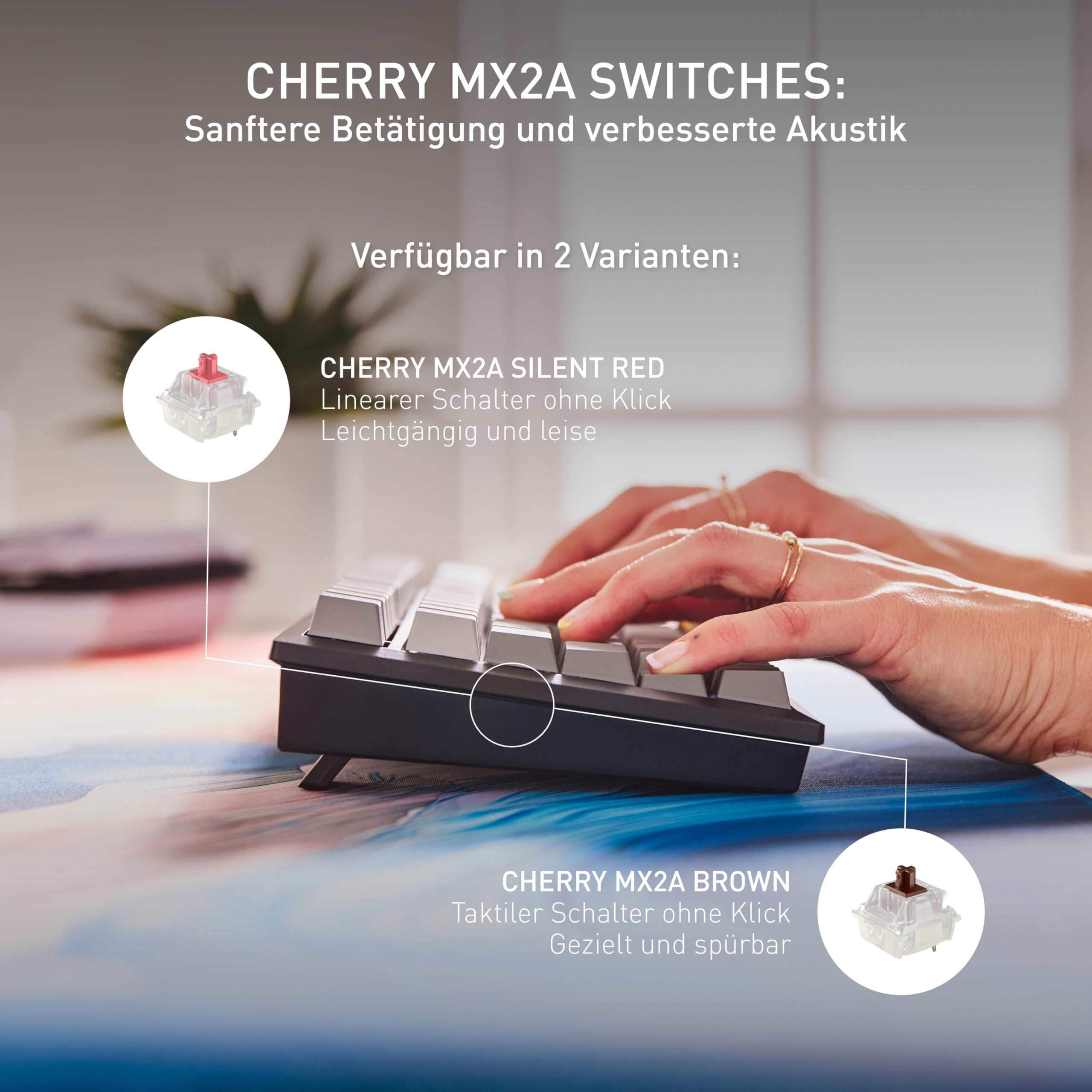 cherry-kw-300-mx-kabellose-mechanische-hot-swap-tastatur-mx2a-brown-multi-device image 3