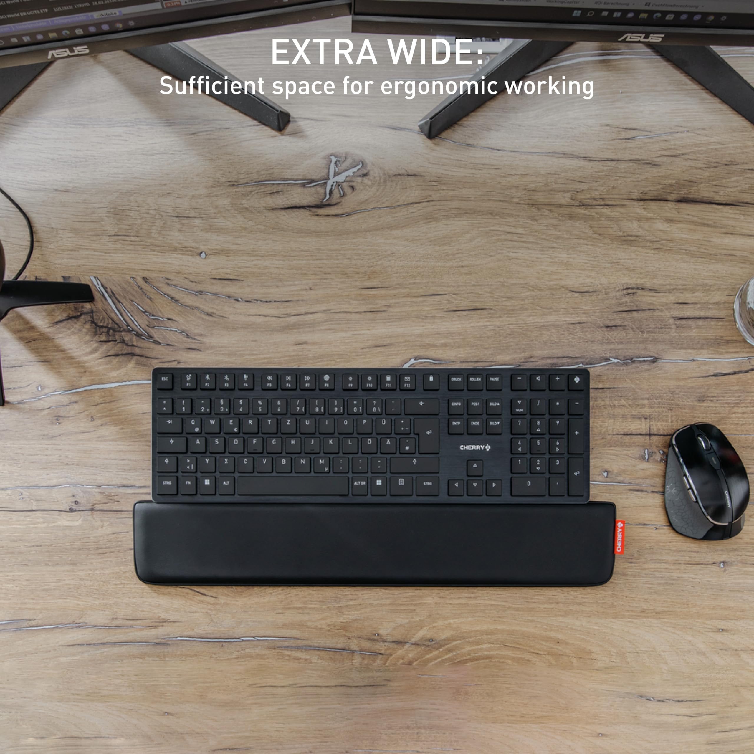 cherry-palmrest-ergo-ergonomische-handballenauflage-mit-memory-schaum-und-auszie image 5