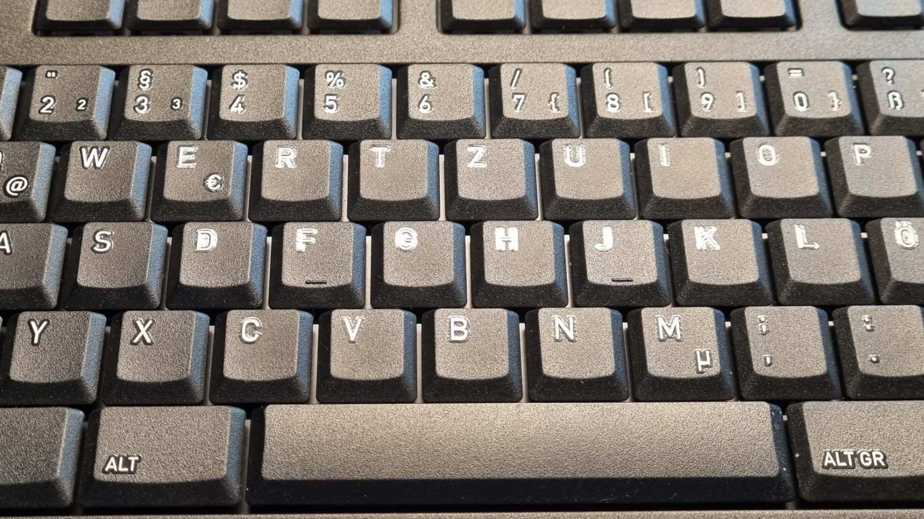 Gute Tastatur, Halt der Füße könnte besser sein