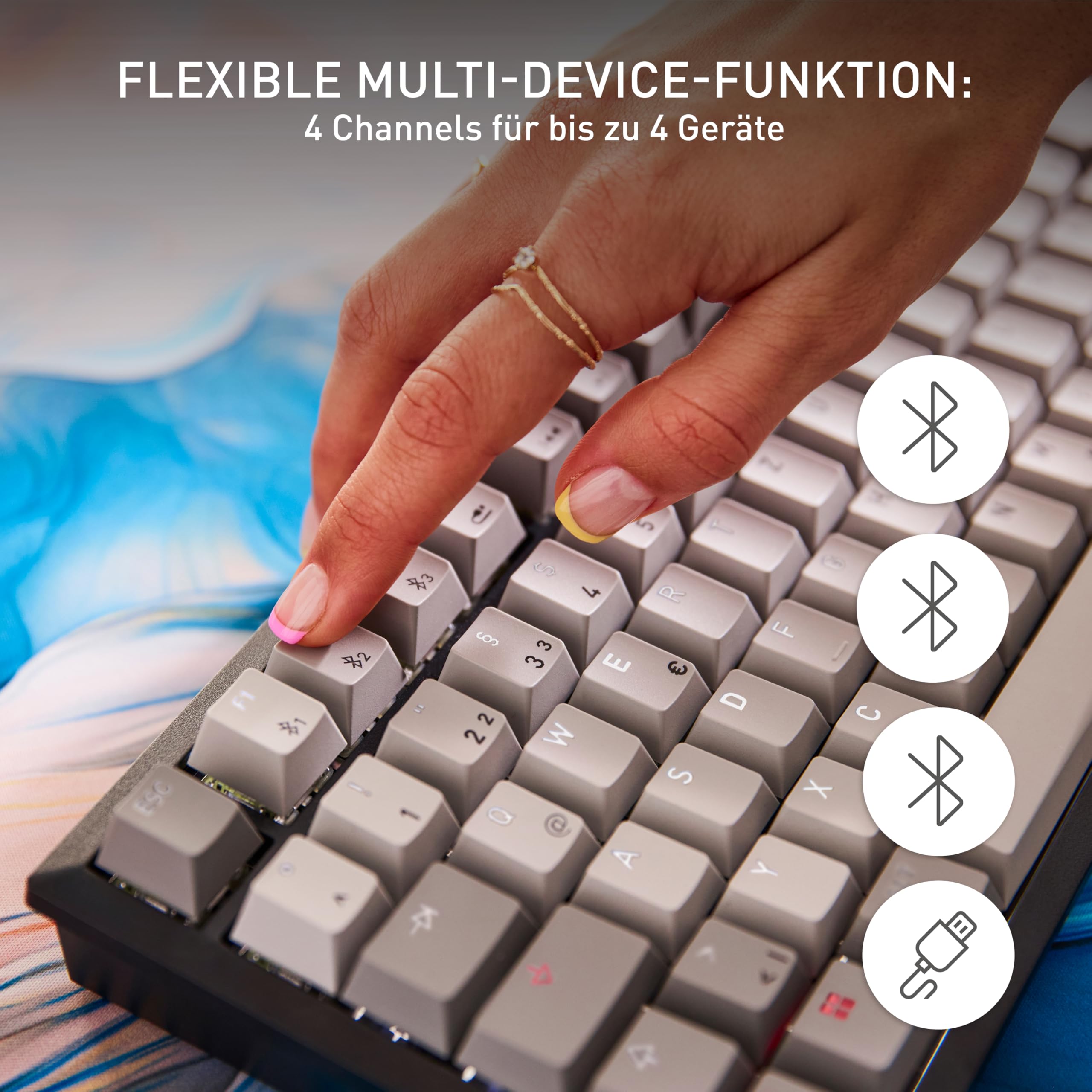 cherry-kw-300-mx-kabellose-mechanische-hot-swap-tastatur-mx2a-brown-multi-device image 6