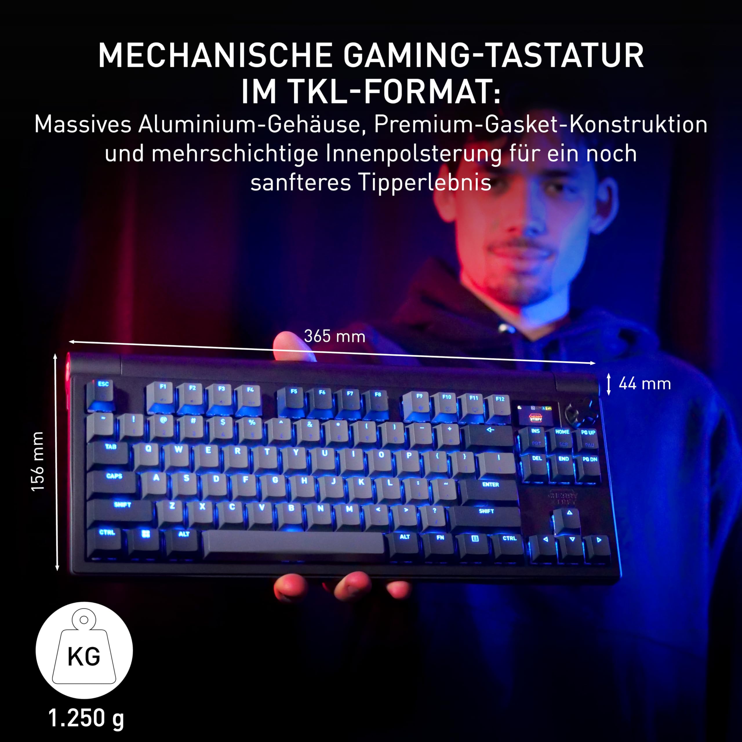 cherry-mx-8-3-tkl-wireless-gaming-tastatur-tenkeyless-hot-swap-mx2a-red-switches image 2