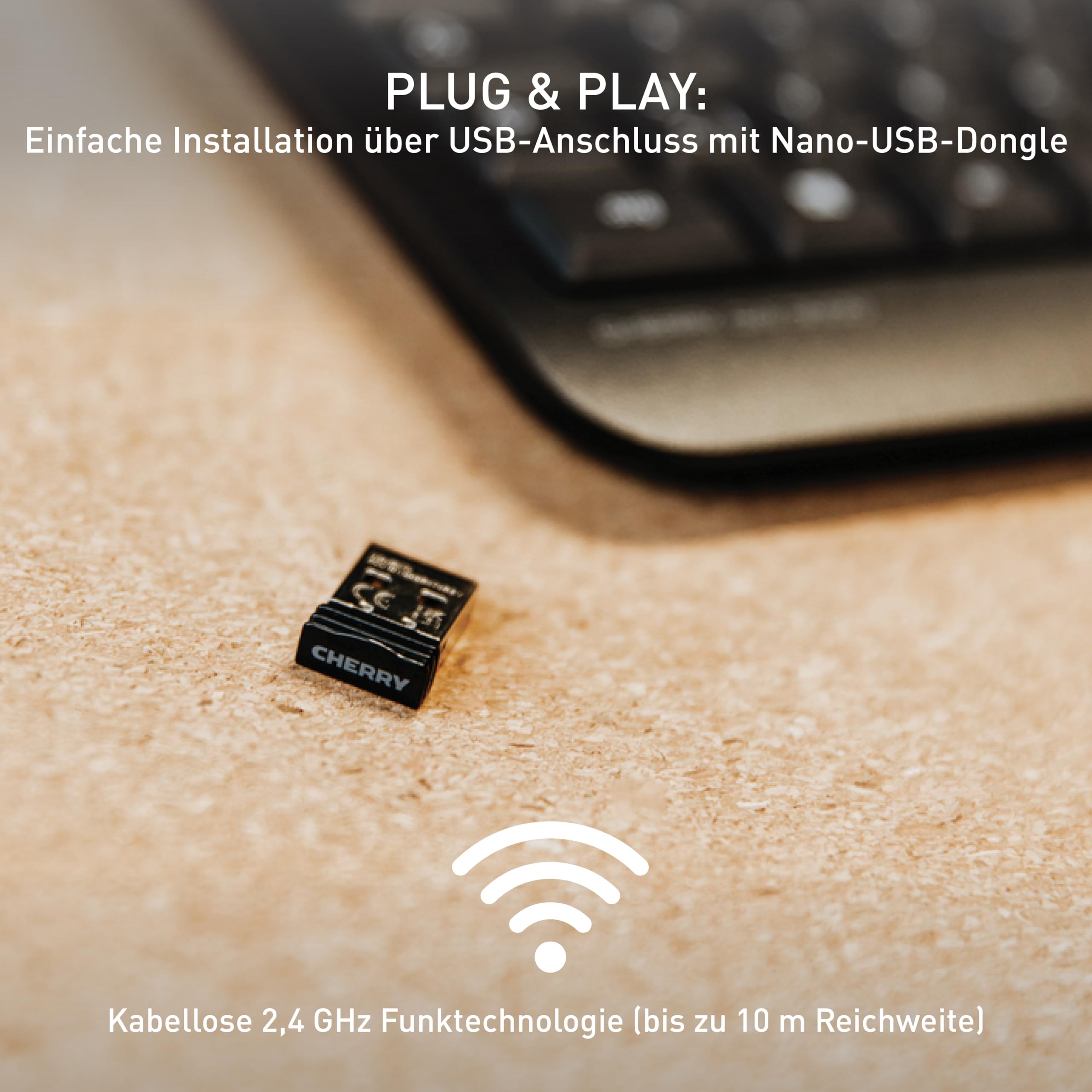 cherry-kw-3000-kabellose-office-tastatur-deutsch-qwertz-full-size-mit-nummernblo image 3