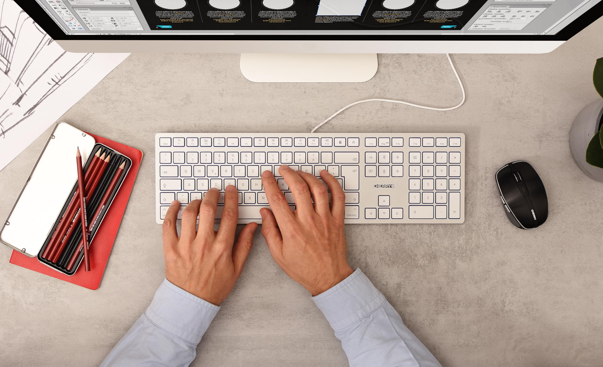 cherry-kc-6000c-for-mac-kabelgebundene-usb-c-tastatur-qwertz-deutsch-wei-13-mac- image 2