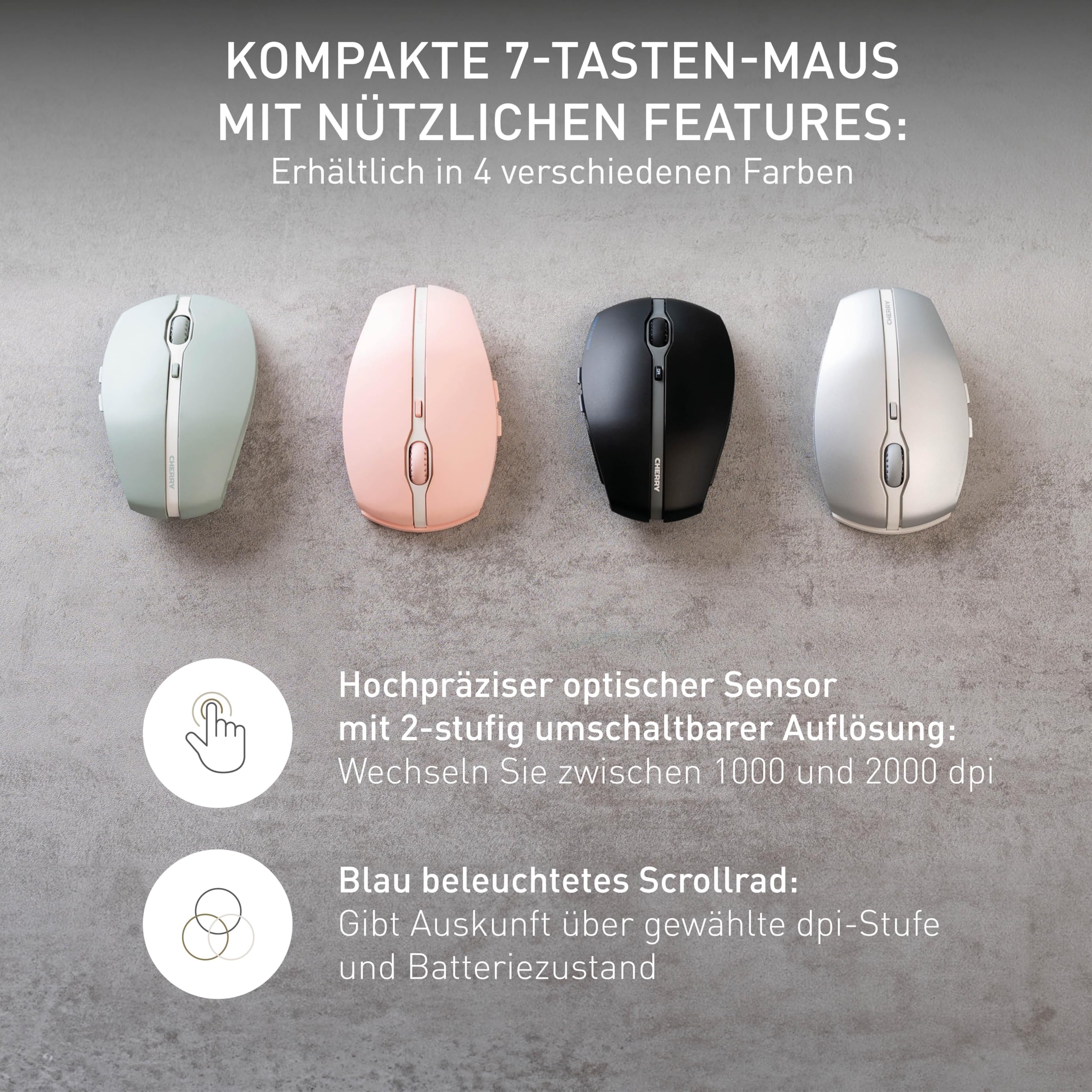 cherry-gentix-bt-kabellose-bluetooth-maus-mit-7-tasten-multi-device-bis-3-ger-te image 5